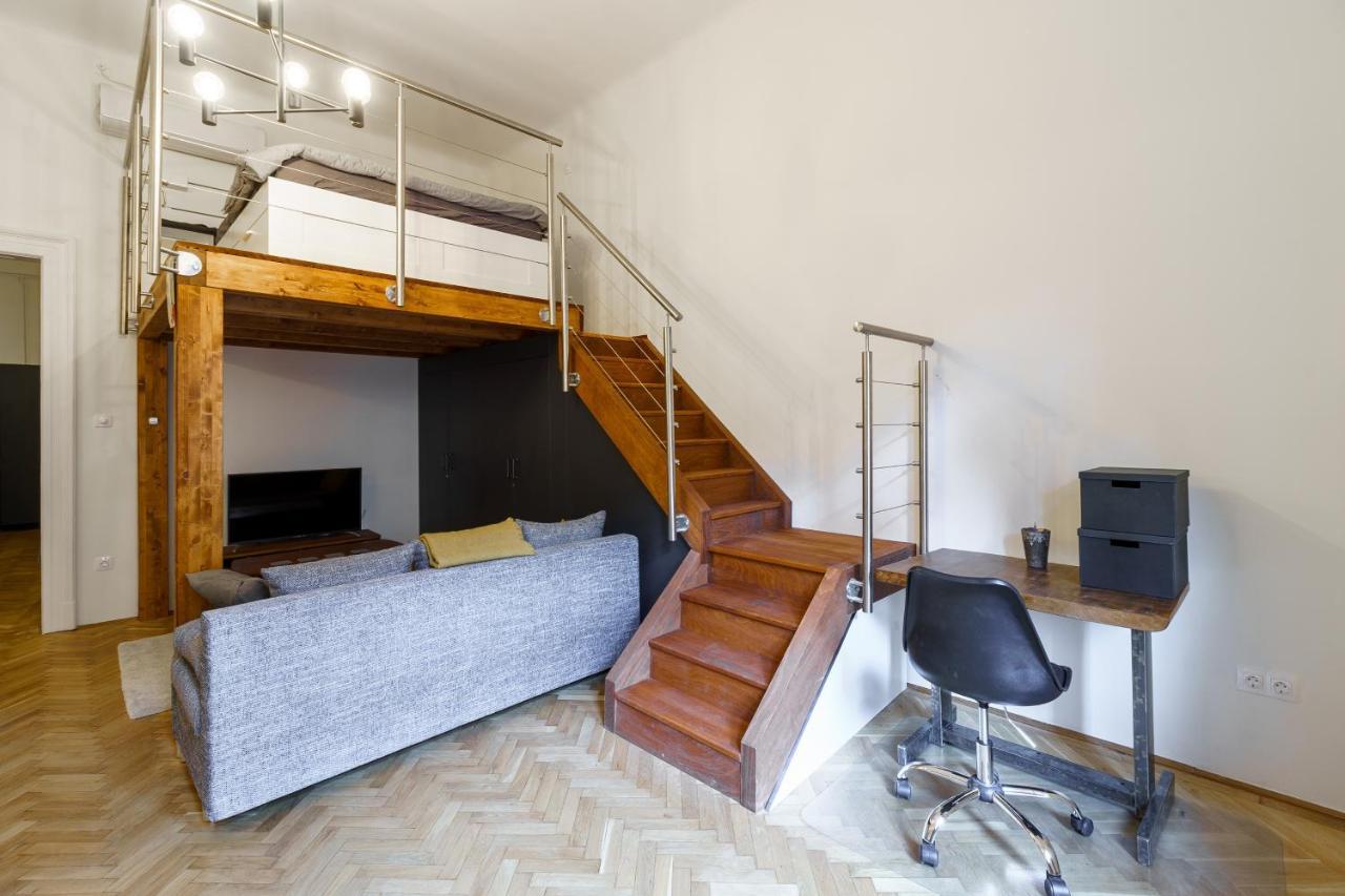 Central Loft-Style Flat Next To Danube 부다페스트 외부 사진